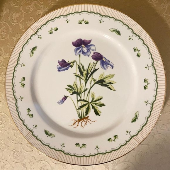 Vintage Victorian Garden Georges Briard Private Collection Platter/Charger Plate - Picture 1 of 7